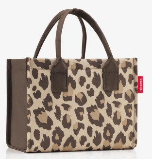 Reisenthel DAILY SHOPPER XS in Farbe leo macchiato, Tasche, Tasche Leopard, Leoparden-Print, Handtasche, Leopard Muster