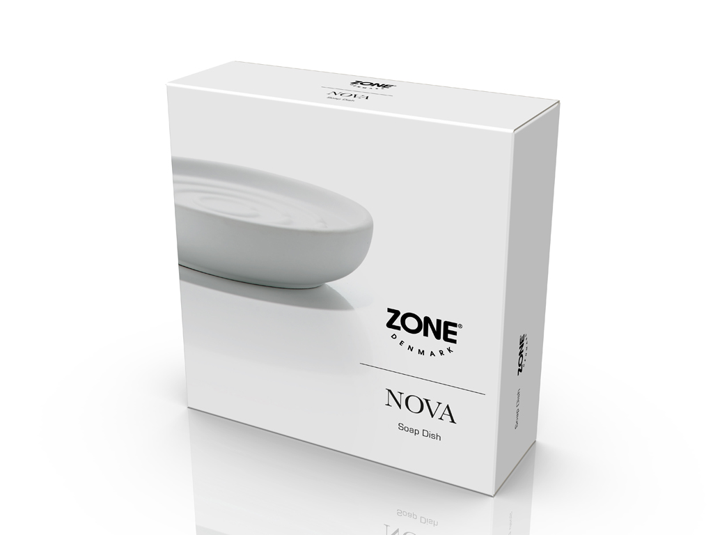Zone Denmark Seifenschale 11 cm in Farbe white Zone Denmark Seifenschale 11 cm in Farbe white