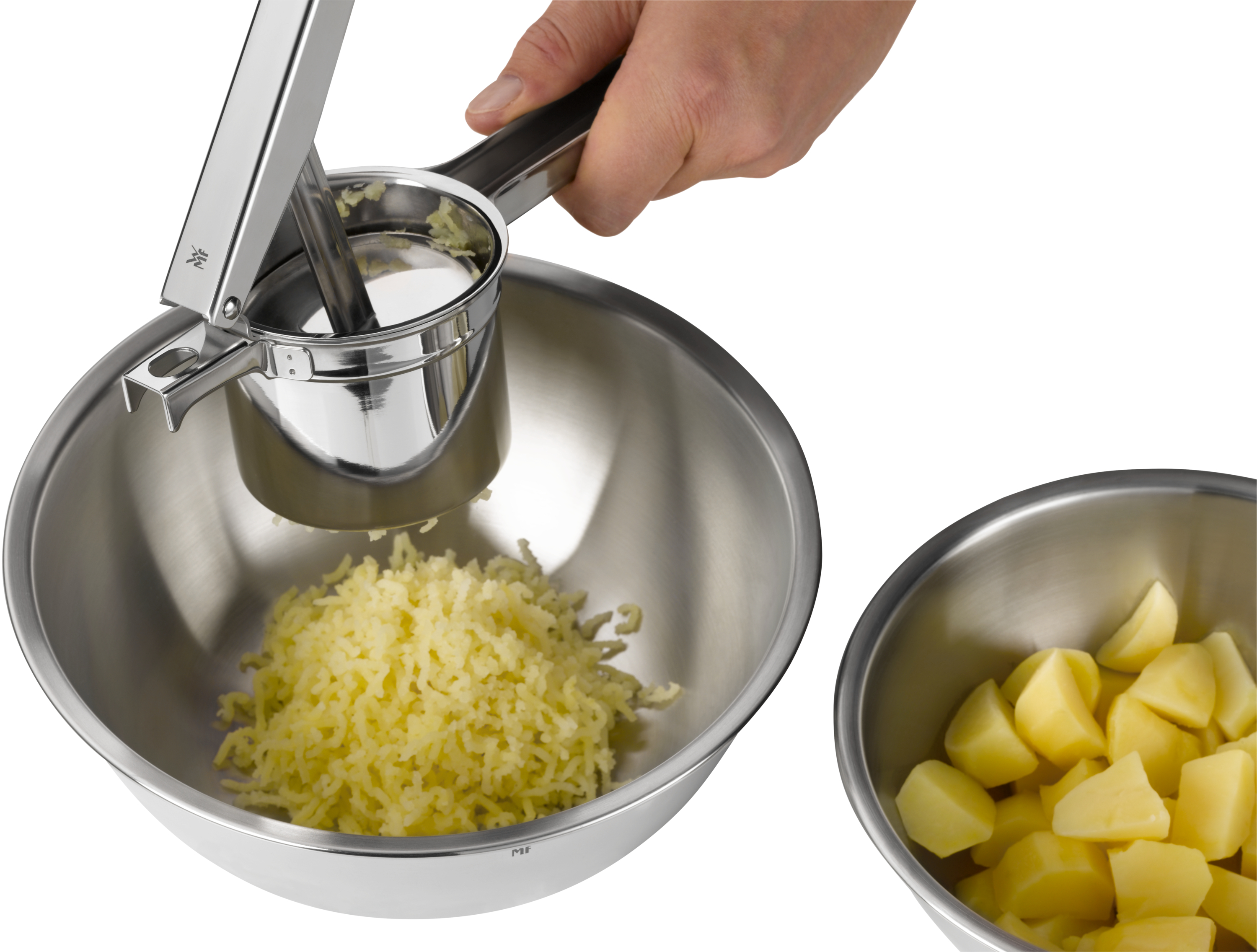 WMF Gourmet Kartoffelpresse in poliertem Edelstahl