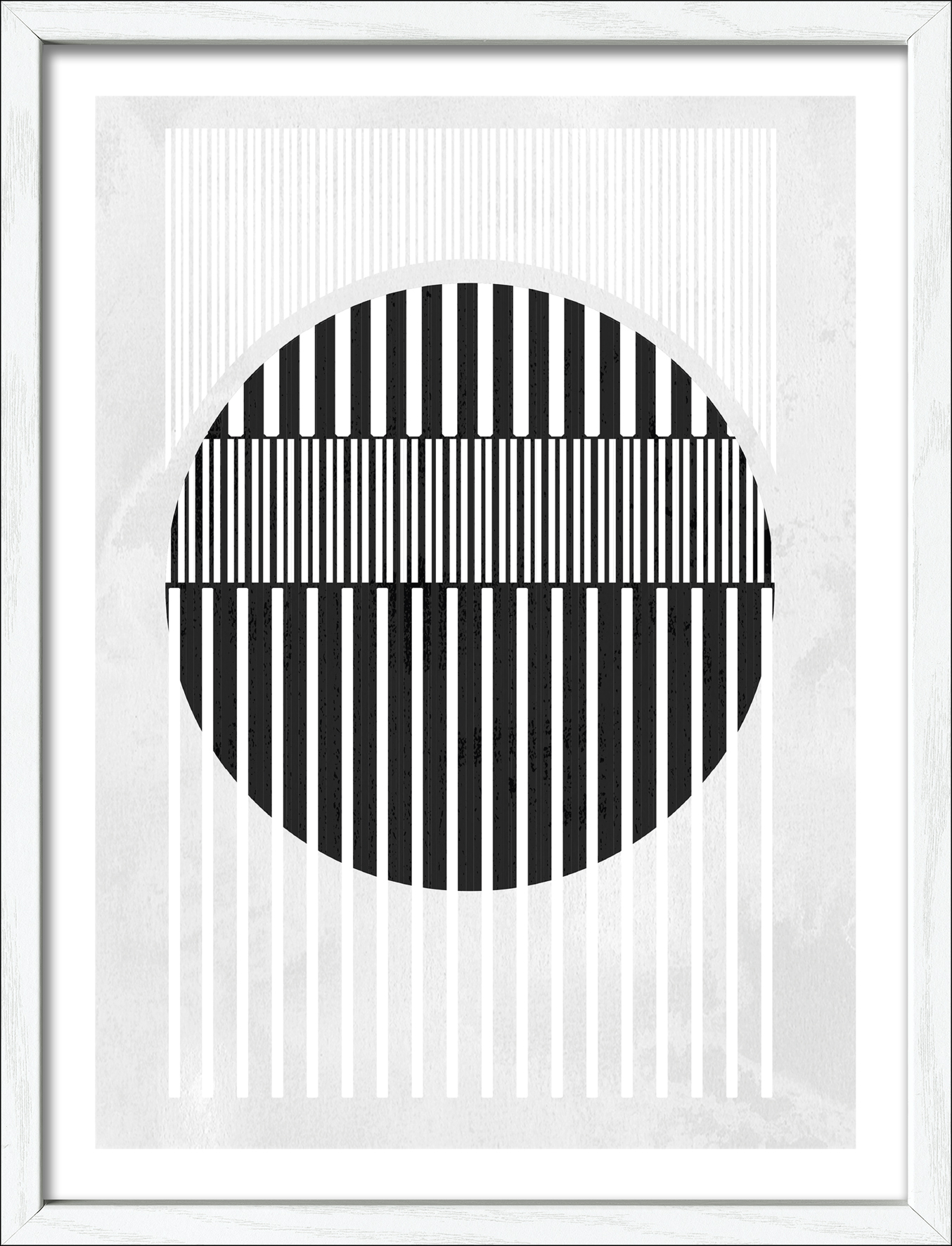 ProArt Framed-Art Slim Scandic 33x43cm Lines And Shapes II ProArt Framed-Art Slim Scandic 33x43cm Lines And Shapes II