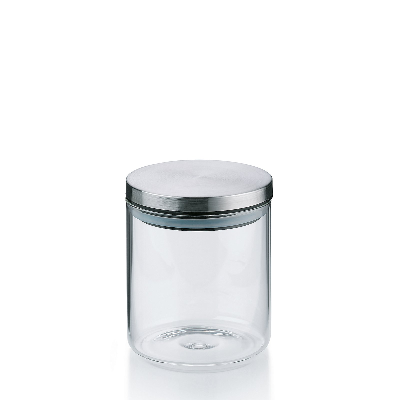 Kela Vorratsdose Baker 0,6L BAKER in Transparent, Glasdose, Aufbewahrungsbehälter, Transparent, Metalldeckel, Küchendose