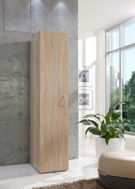 Wimex Schrank Multiraumkonzept 640, ca. 45x185x40cm in Eiche sägerau Nachbildung
