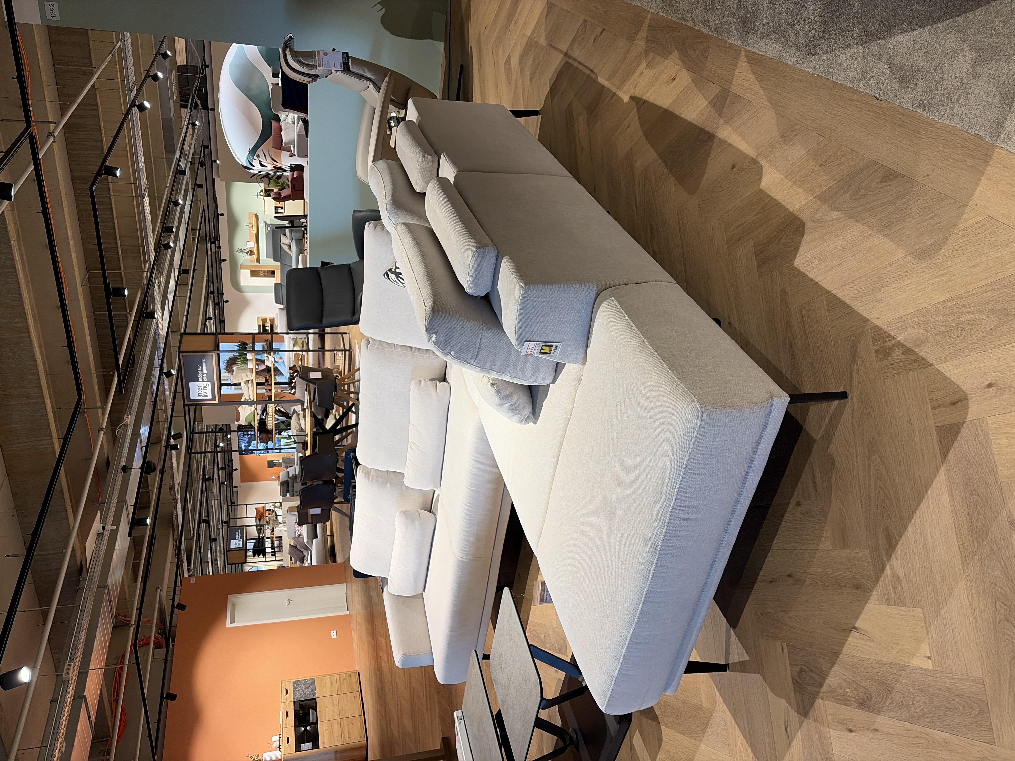 Interliving Polsterecke IL4450 in ecru, Sofa, Sofa-Set, Wohnzimmer-Sofa, Polstermöbel, Couch