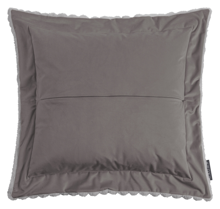 Magma Heimtex Flatterkissen RAYA ca. 70x70cm in Farbe grau, Kissen, Dekoration für Zuhause, Kopfkissen