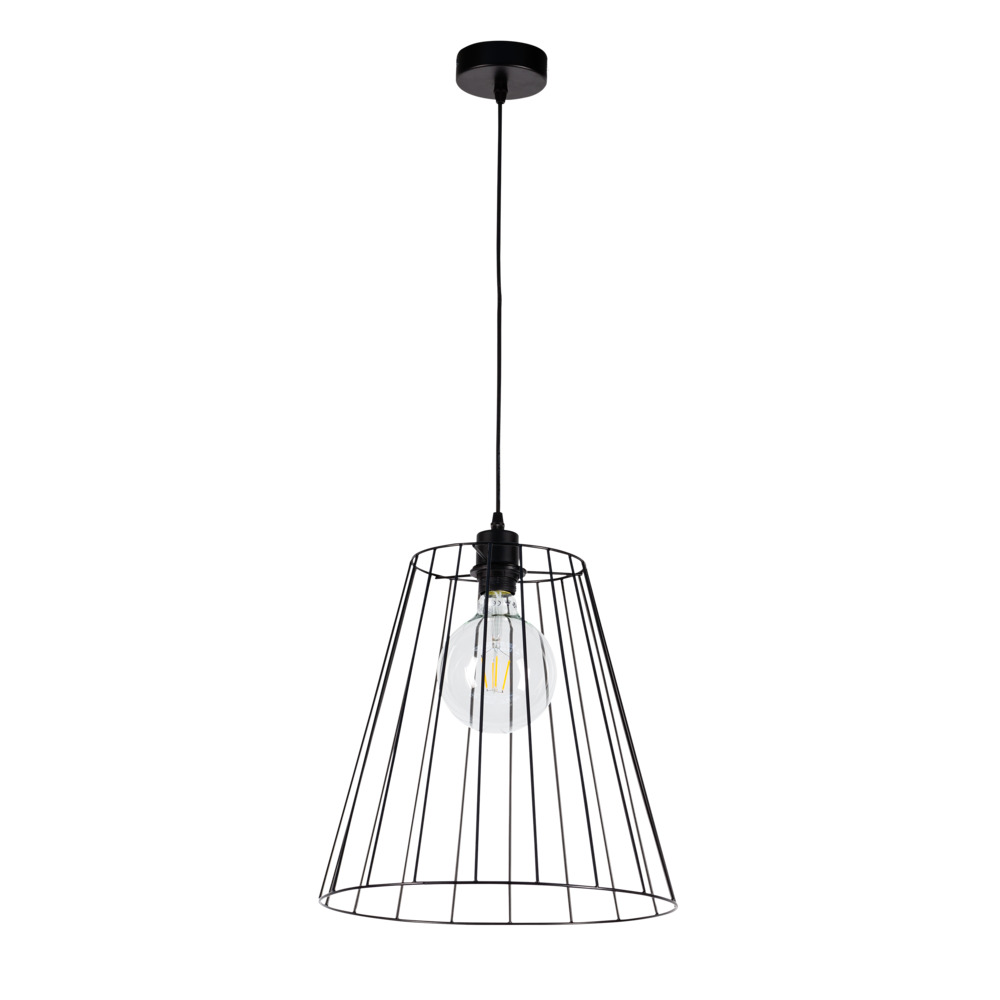 Spot Light Pendelleuchte SUVA in schwarz