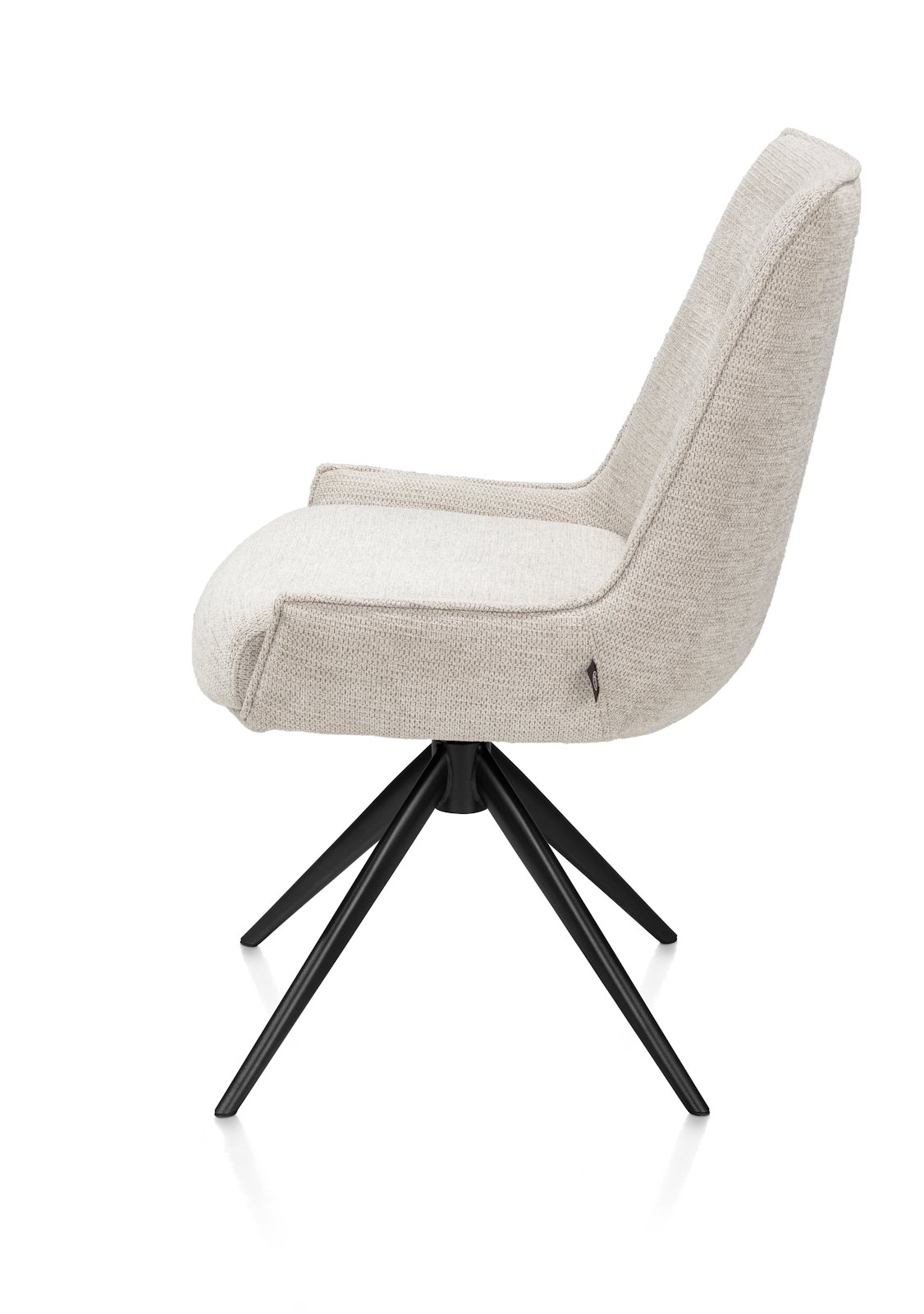 Henders & Hazel Stuhl THEO 55375-BEI, Stuhl, Sessel, Bezug, Beige, Metallbeine