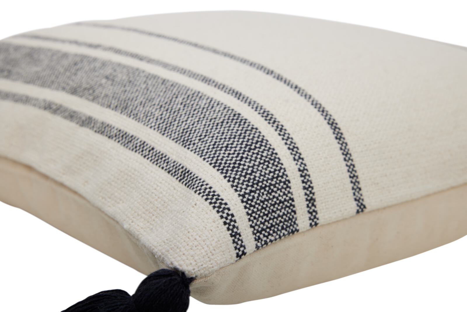 Roomio Kissenhülle NO. 9411 in Farbe schwarz, beige, Kissen, Dekoration für Zuhause