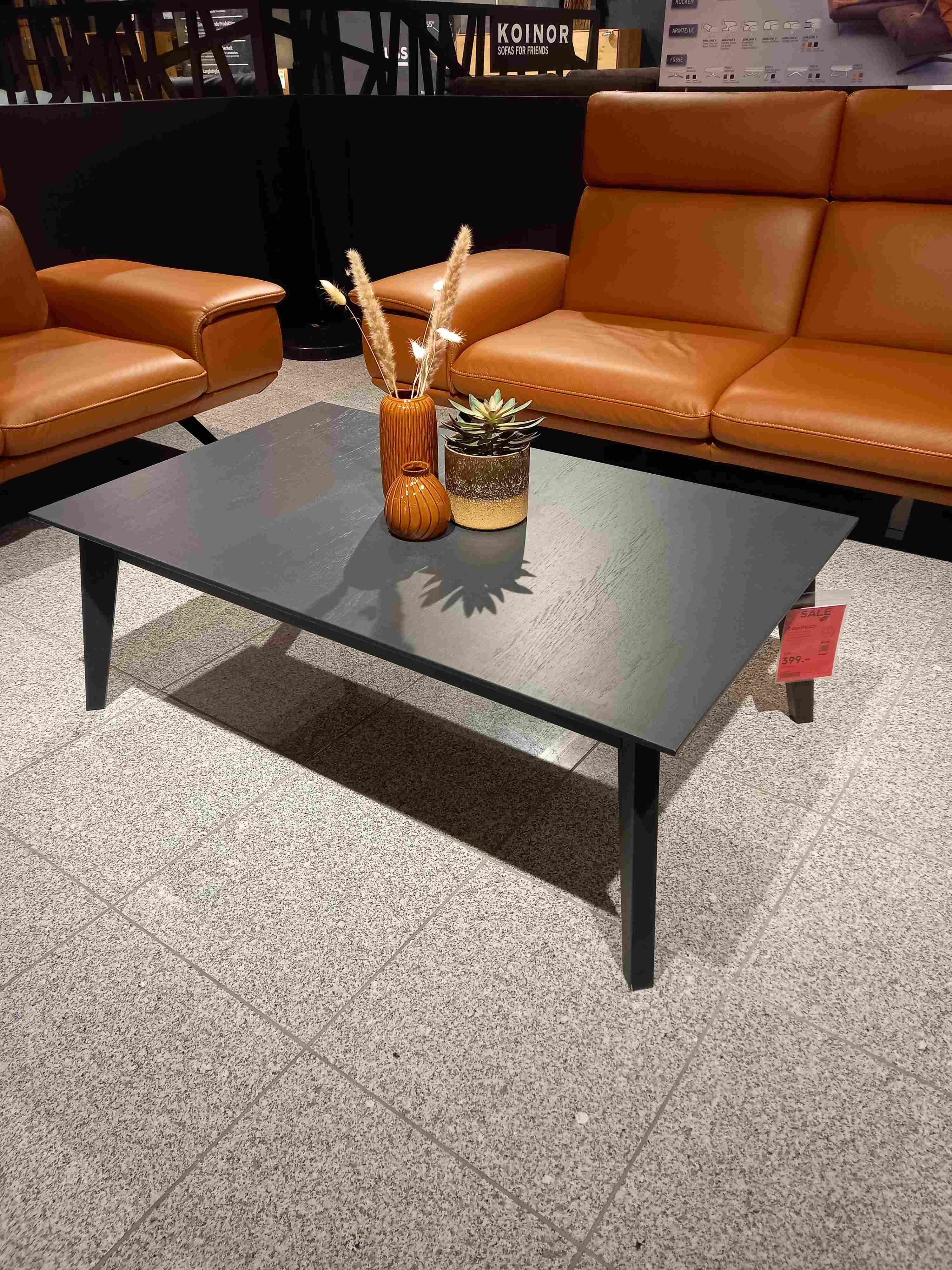 RMW Couchtisch in Gestell Eiche graphit PG.2 RMW Couchtisch in Gestell Eiche graphit PG.2