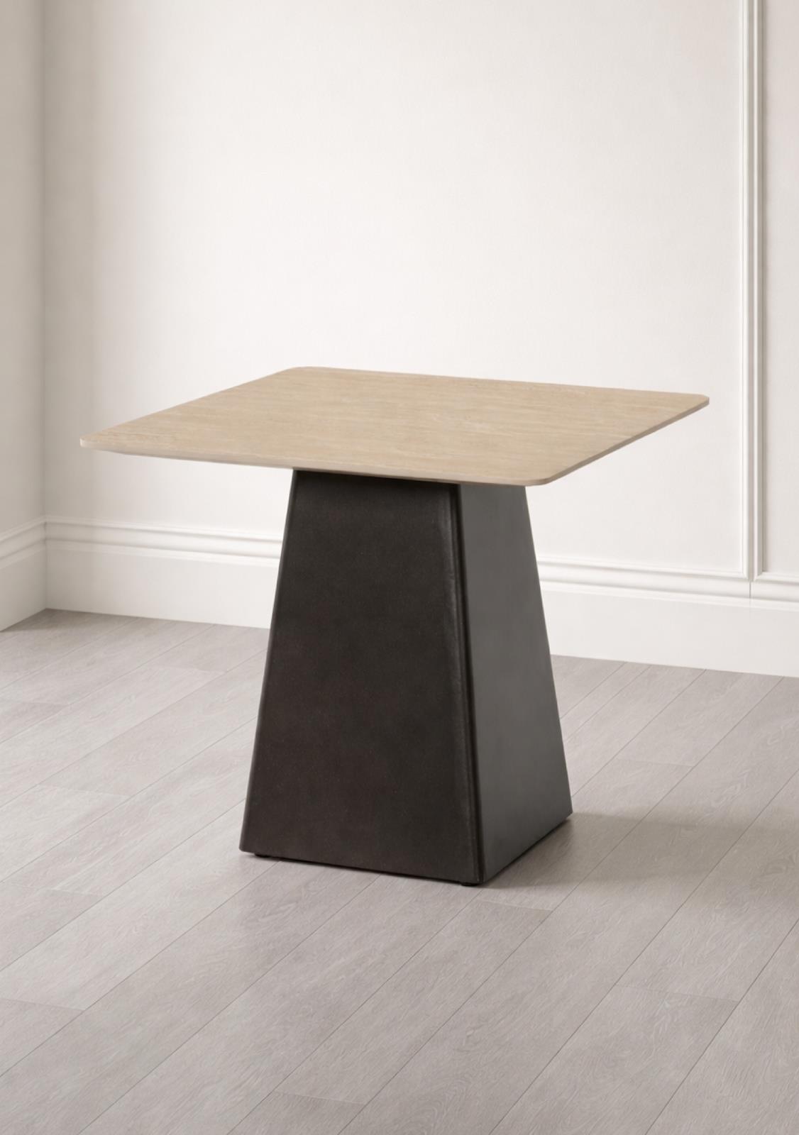 COCO MAISON Milly beistelltisch h44cm , Beistelltisch, Tisch, Holzplatte, Metallbasis, Kaufhausmöbel