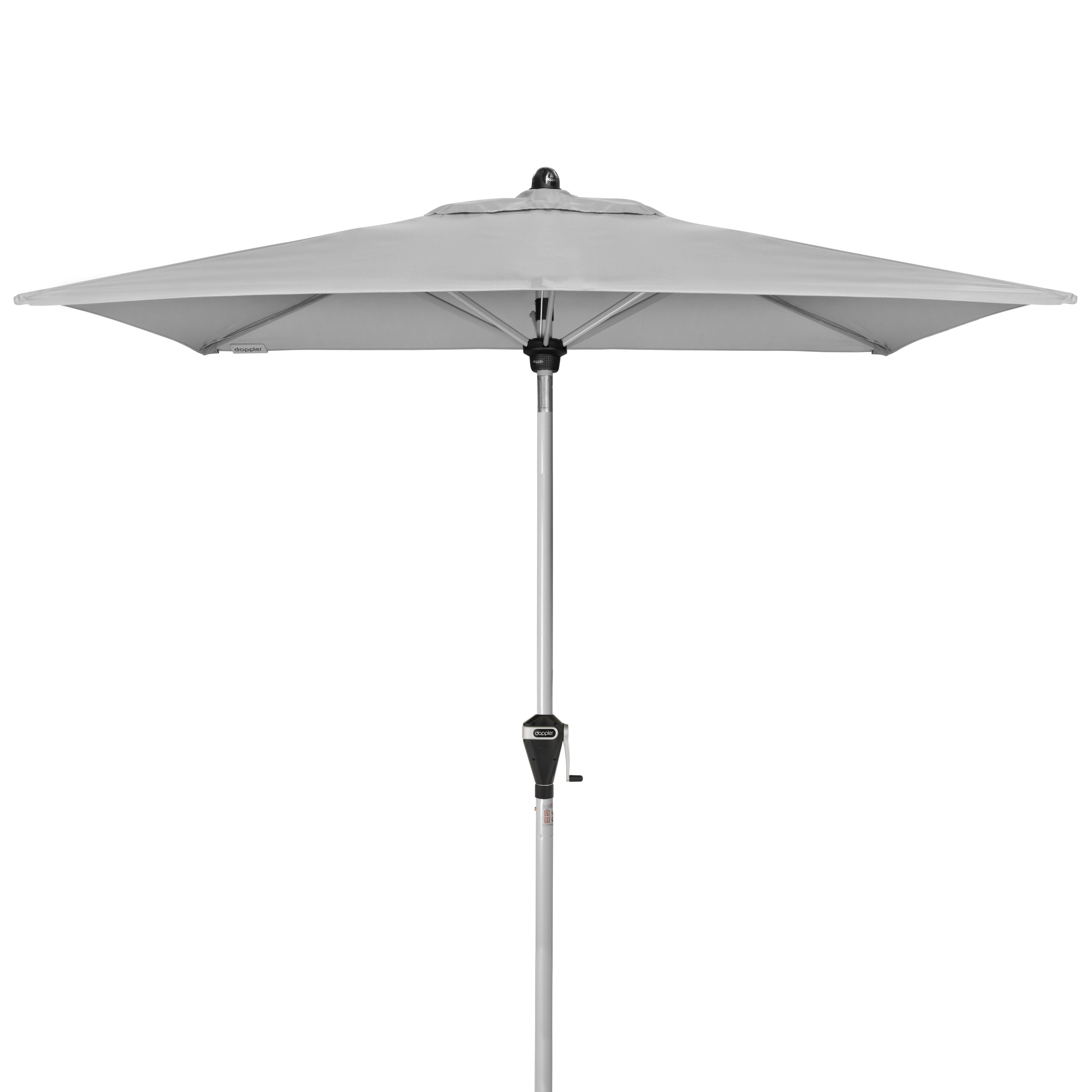 Doppler Kurbelschirm ACTIVE ca. 210x140cm in Farbe hellgrau Doppler Kurbelschirm ACTIVE ca. 210x140cm in Farbe hellgrau
