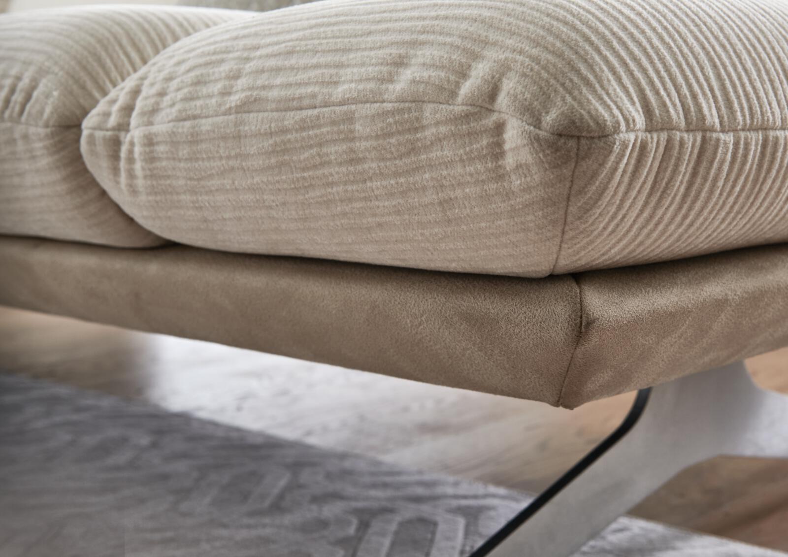 Koinor Polstergruppe ELEMENTS ca. 209x277cm in Stoff Empire beige
