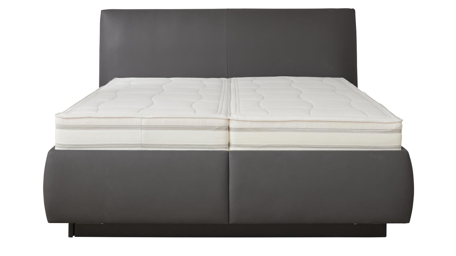 Comfortmaster Polsterbett OC-PB21005 ca. 180 x 200 cm in Stoff Santiago grau