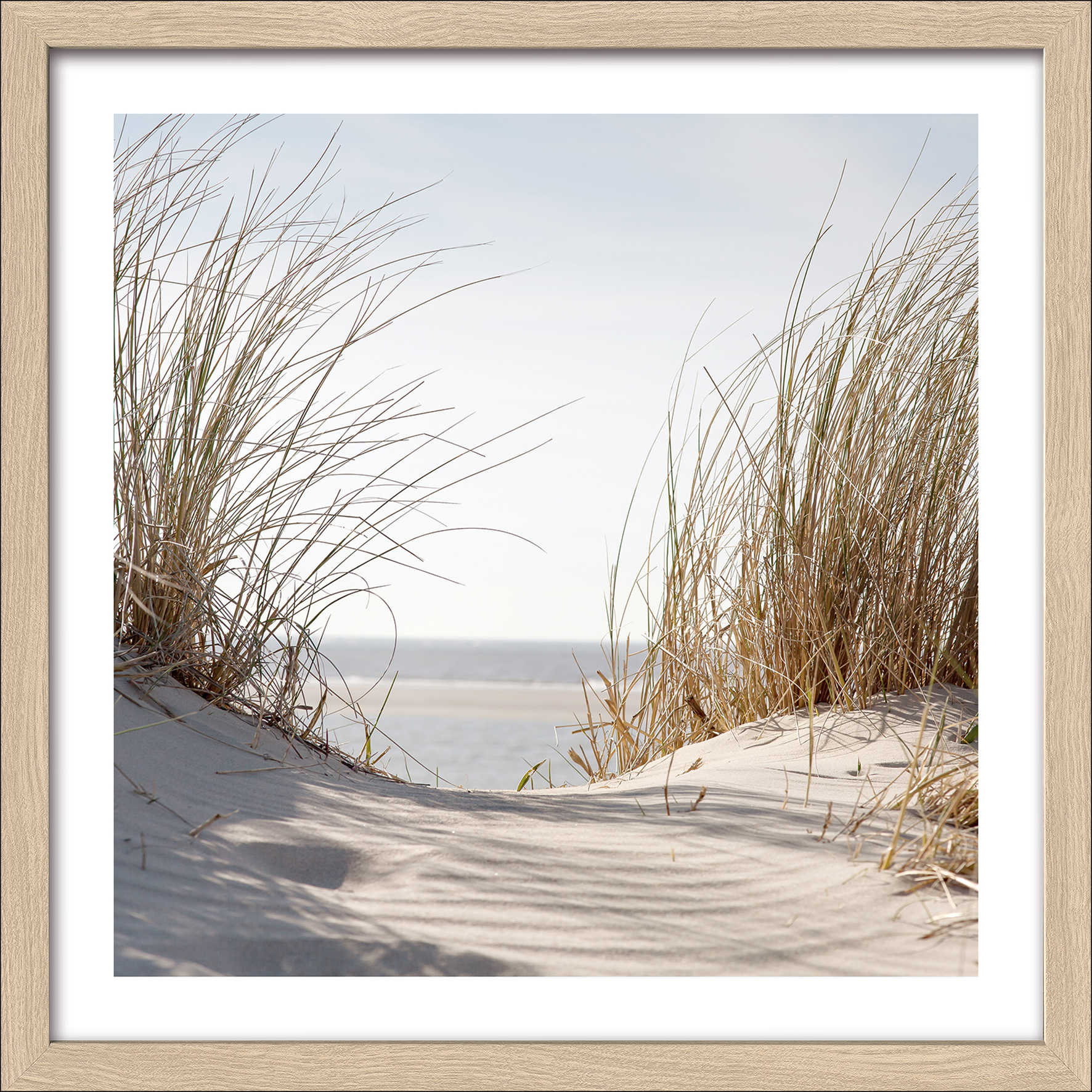 ProArt Framed-Art Slim Scandic 33x33cm Nordic Beach Atmosphere V