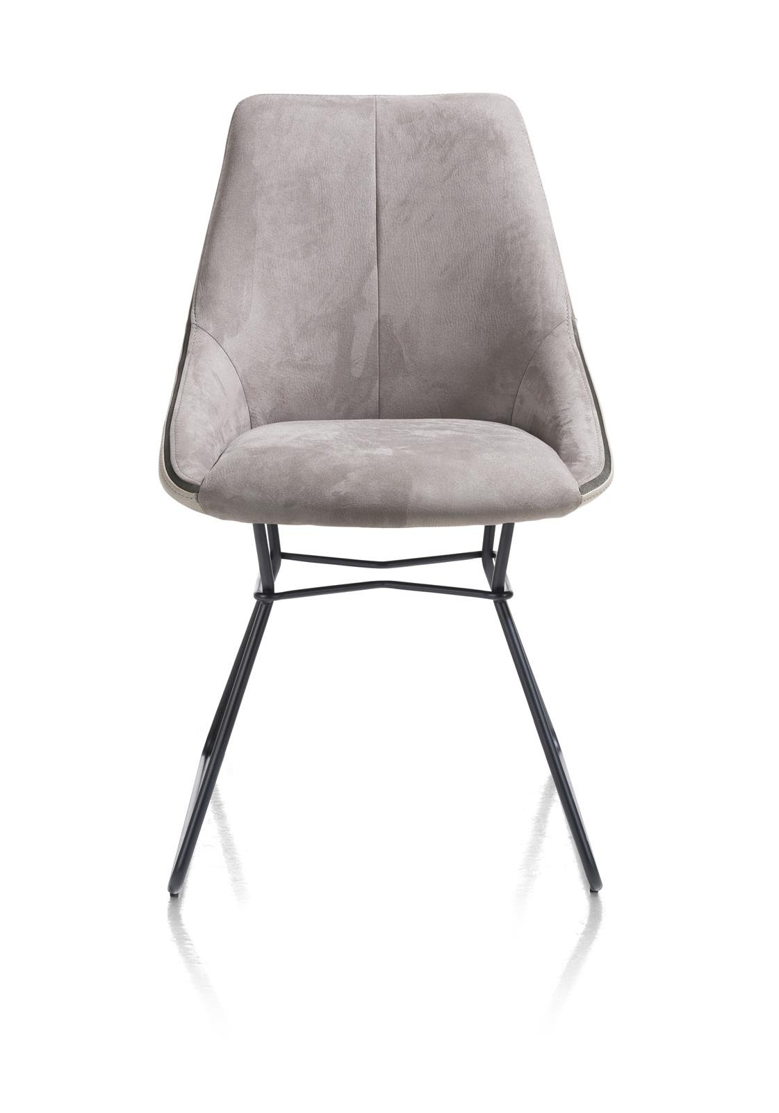 XOOON Stuhl Arwen in Stoff Charcoal