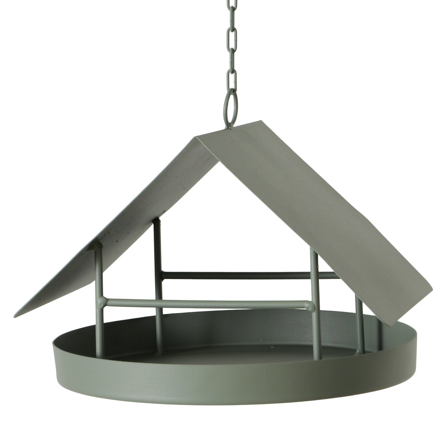Boltze Vogelfutterstation Solto in Farbe Eisen grün, Leuchter, Lampe, Vogelhäuschen