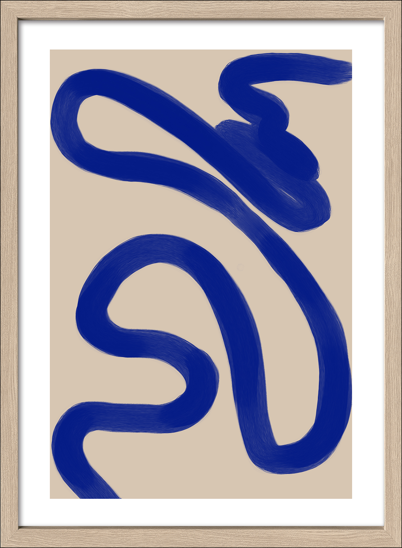 PRO ART Framed-Art Scandic Living 75x55cm Abstract Line Graphics II