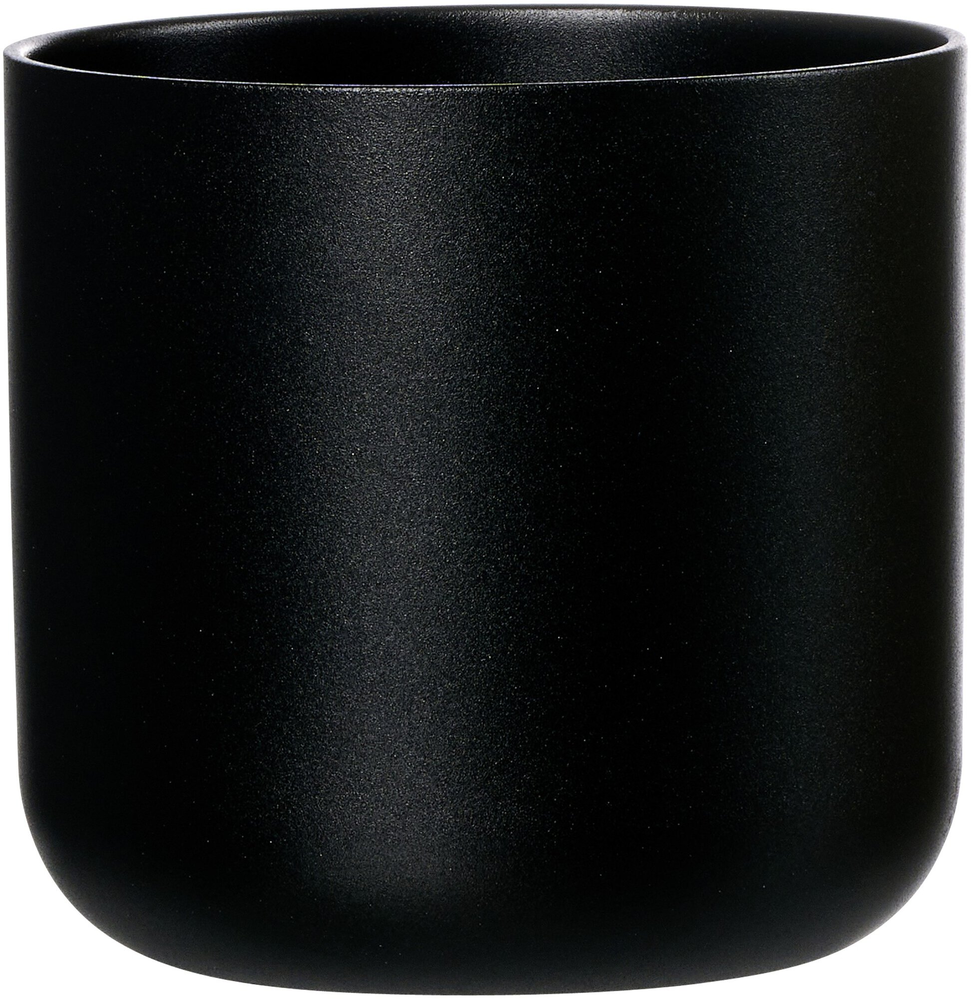 Ritzenhoff & Breker Kübel JANA 15,5x15cm aus Steingut schwarz, Pokal