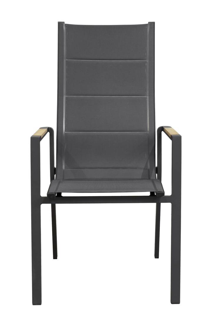 L.C. Wholesaler Hochlehner UNICAMO ca. B57 H108 T72 cm in Textilene anthrazit