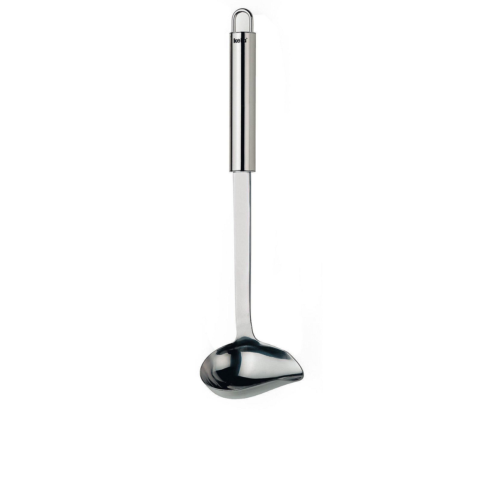 Kela Saucenlöffel Rondo RONDO in Silber Glänzend, Utensil für die Küche, Schöpfkelle, Rauchrohr