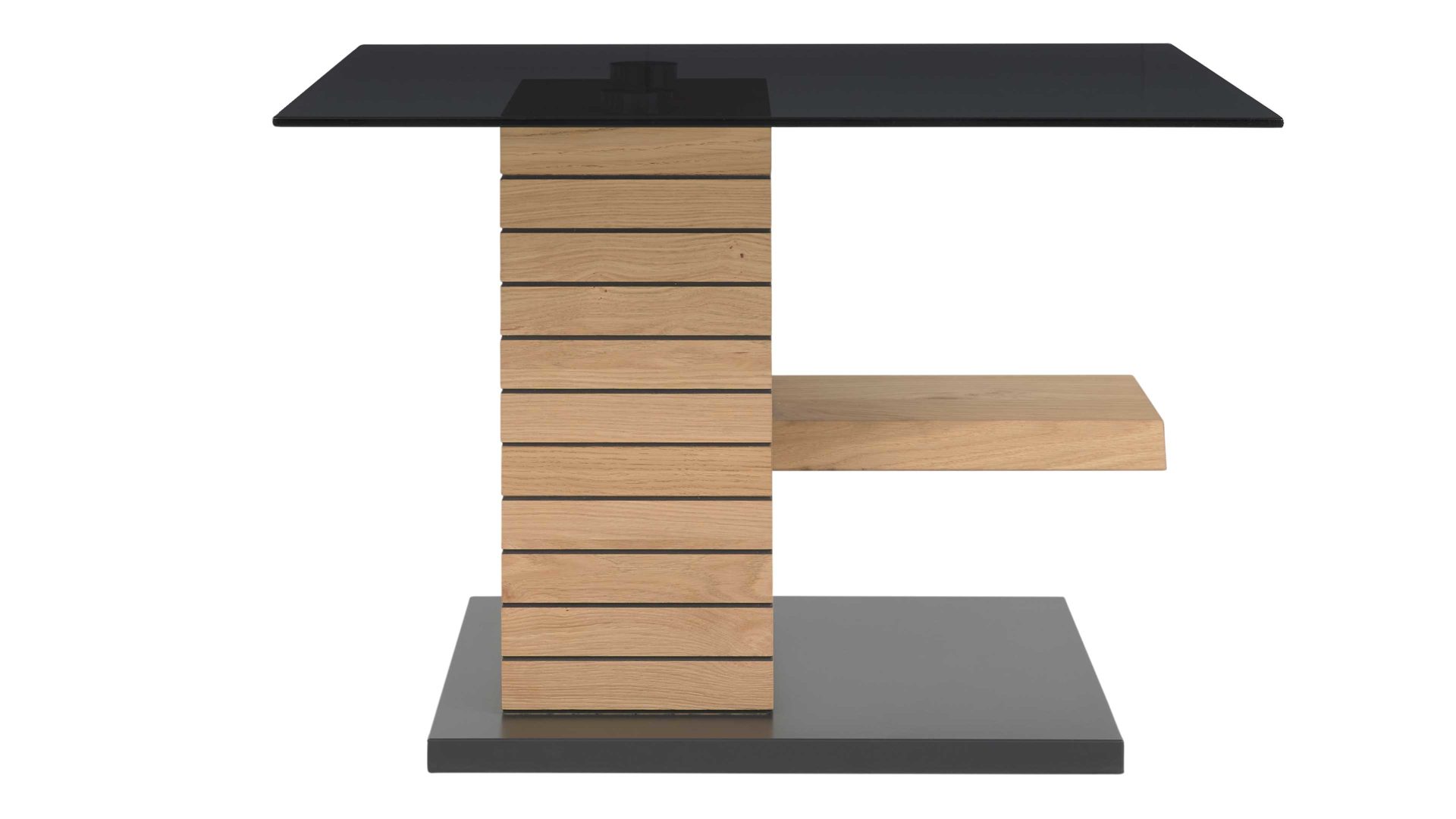 Interliving Couchtisch 2108 ca. 110x46x70cm in schiefer/Hirnholz