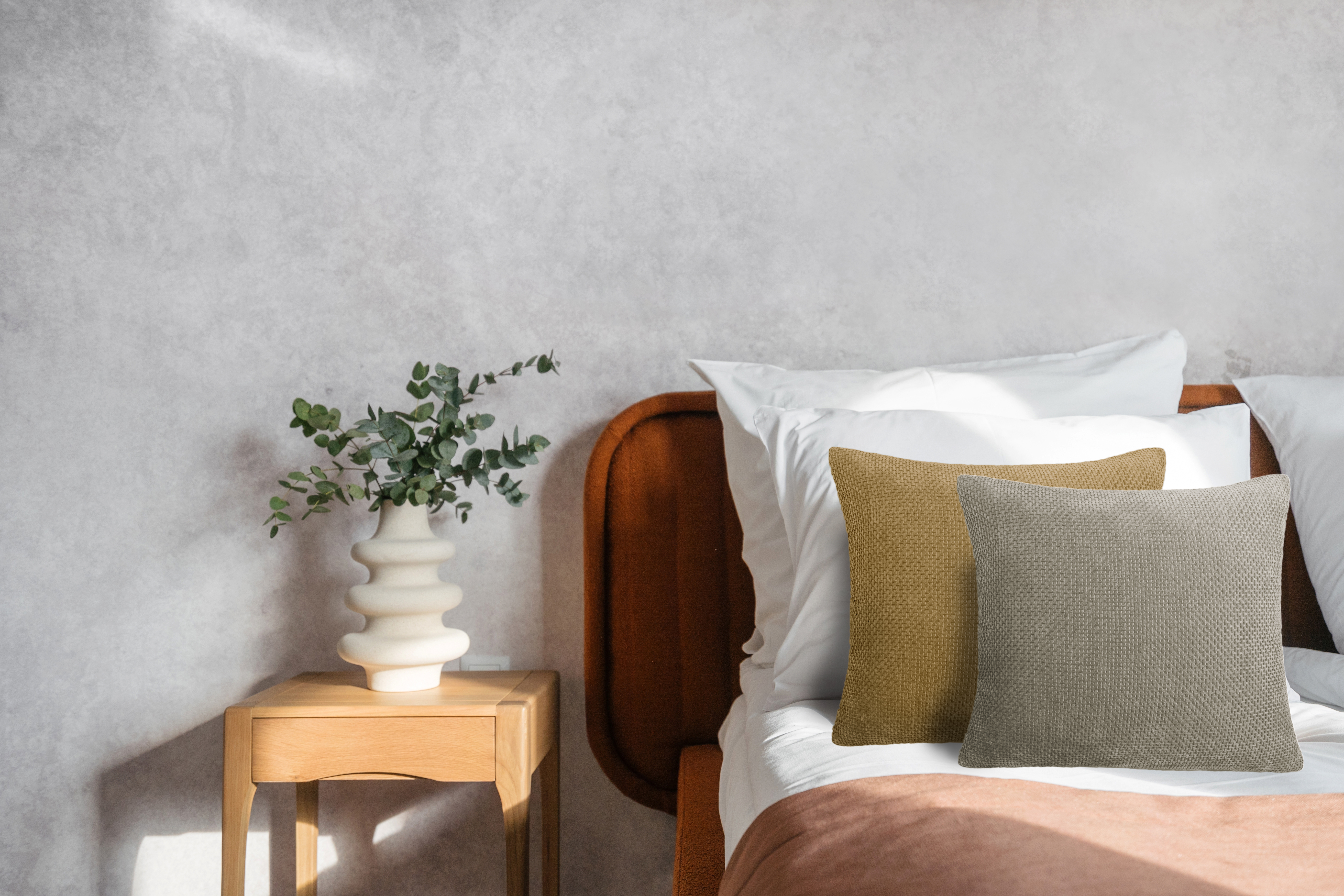 Heckettlane Dekokissen ca. 48x48cm in Farbe Taupe-Grey
