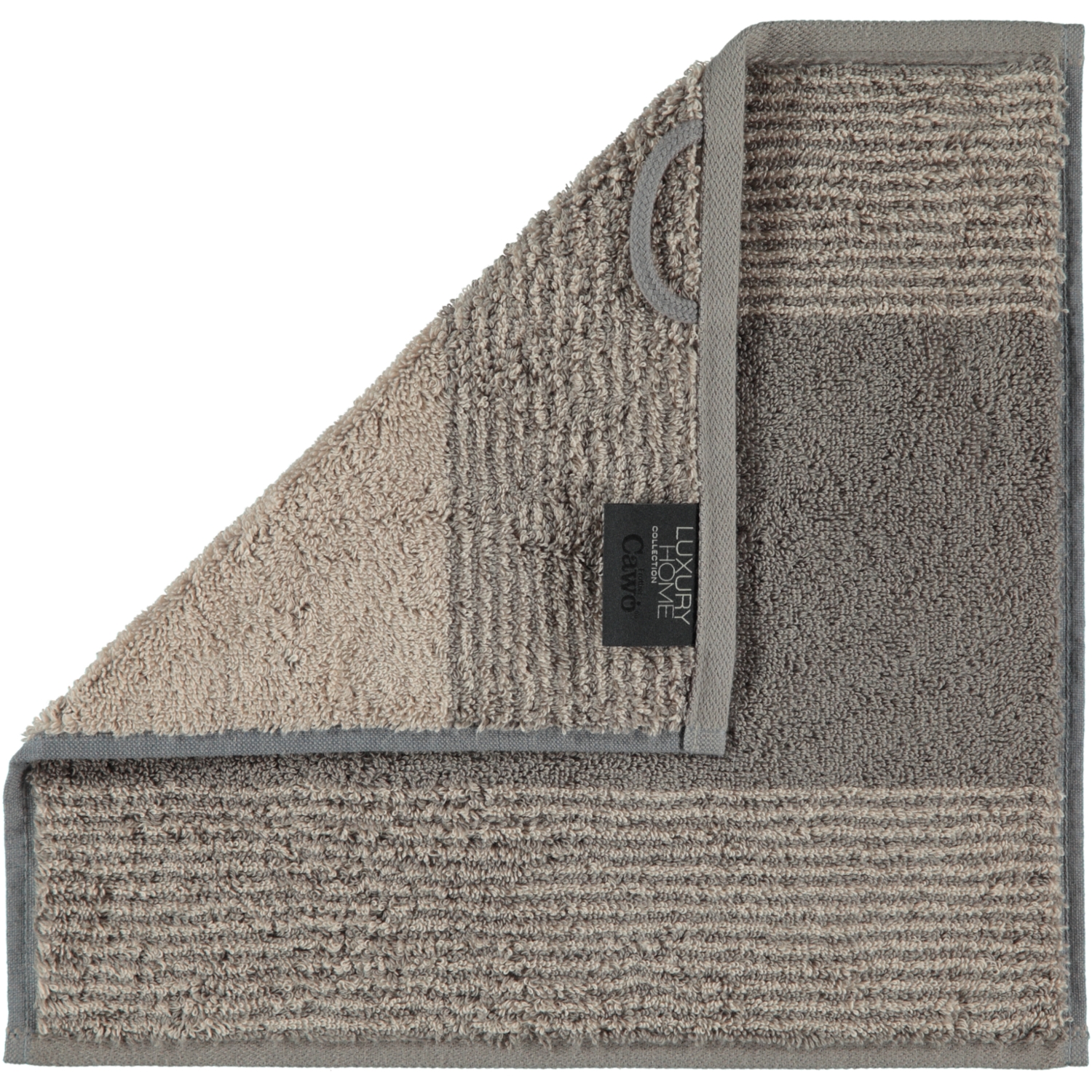 Cawö Seiftuch TWO-TONE 30x30cm in Farbe graphit Cawö Seiftuch TWO-TONE 30x30cm in Farbe graphit