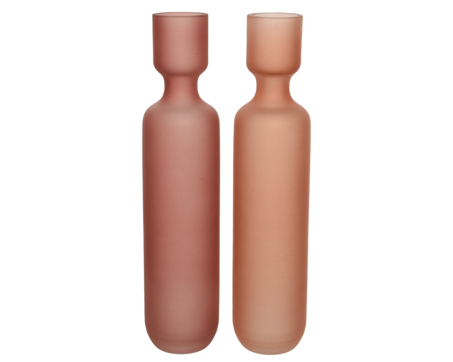 Kaemingk Vase in Farbe Beige/Rot