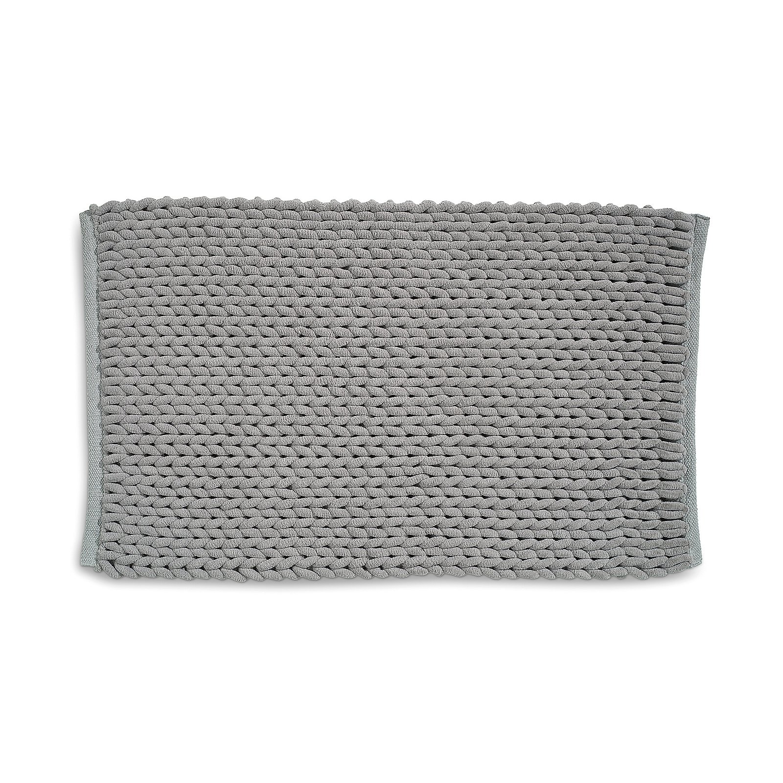 Kela Badematte MARIE in Hellgrau, Dekoration für Zuhause, Gewebt, Kissen, Tasche, Handtasche