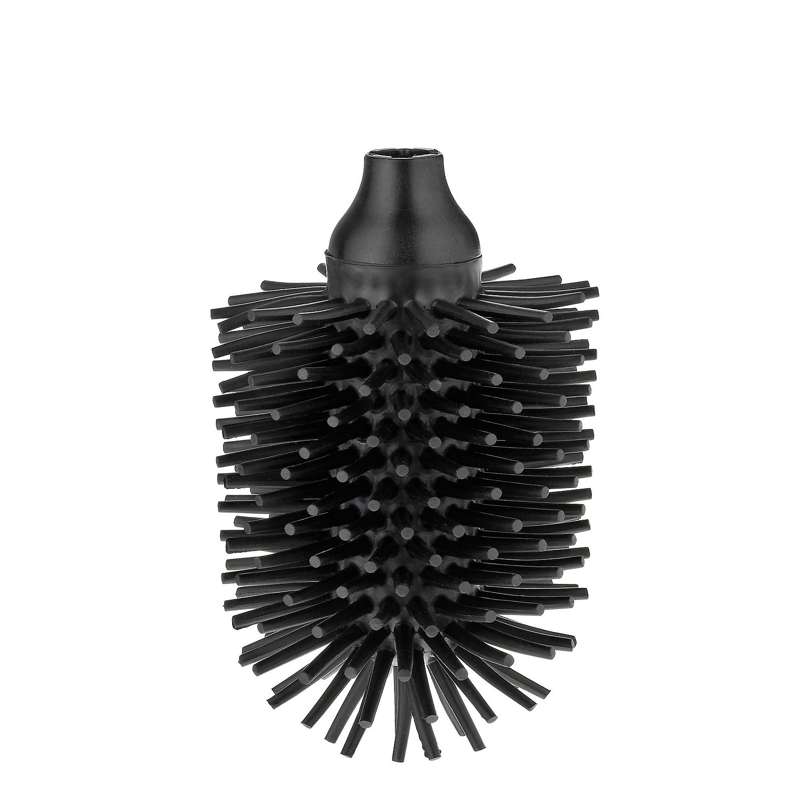 Kela WC-Ersatzbürstenkopf Silikon TPR in schwarz, Pinsel, Gerät, Werkzeug