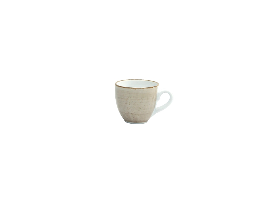 CreaTable Espressoobere Vintage Nature in Farbe Schlamm glänzend