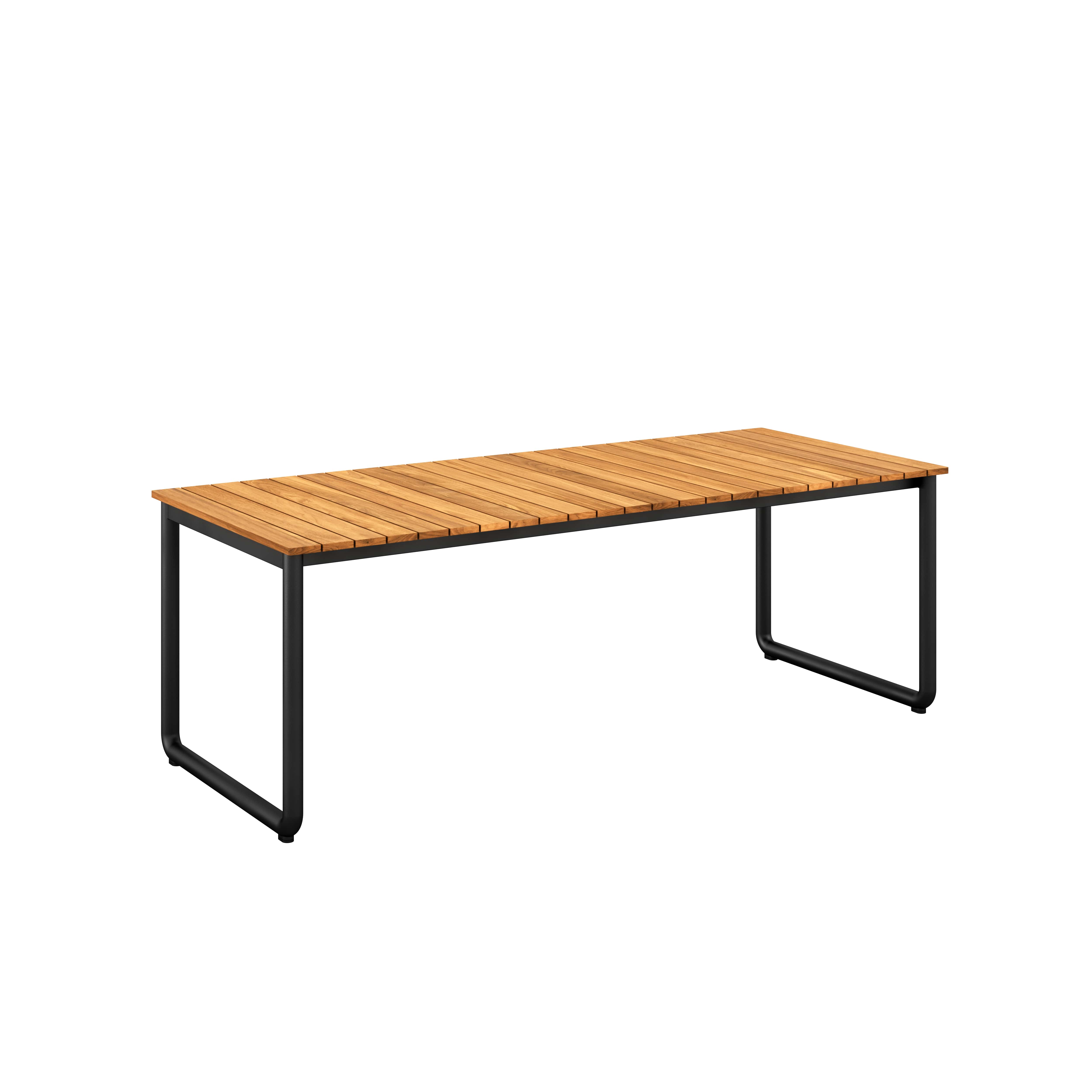 SACKit Esstisch PATIO in Farbe Teak