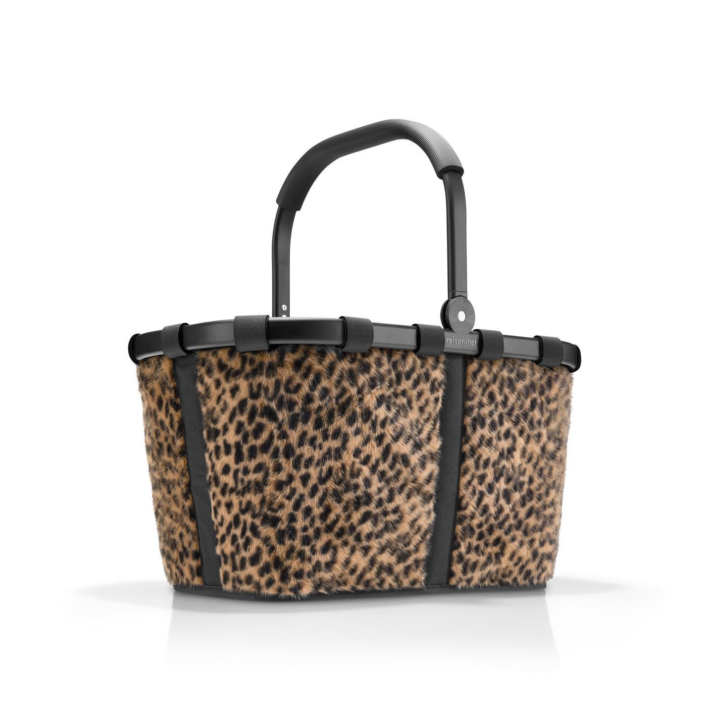 Reisenthel CARRYBAG in Farbe leo fake fur Reisenthel CARRYBAG in Farbe leo fake fur, handtasche, leopardenmuster, pelz, strukturiertetote, schwarzehenkeln