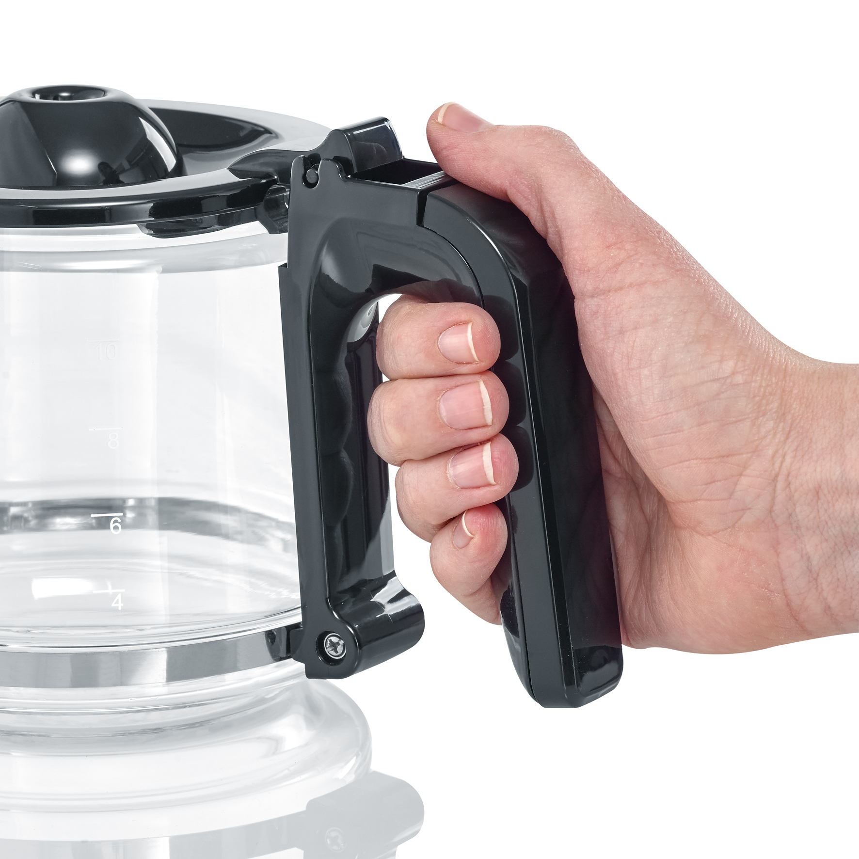 Severin Filterkaffeemaschine KA 4823 in Edelstahl gebürstet/schwarz