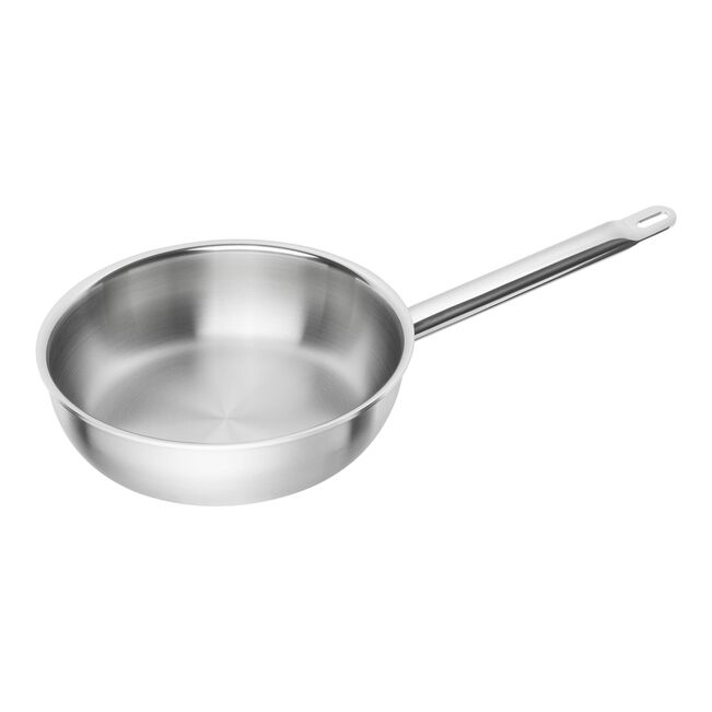 Zwilling Bratpfanne 24cm PRO in Silber, Kochtopf, Kochgeschirr, Bratpfanne, Rauchrohr