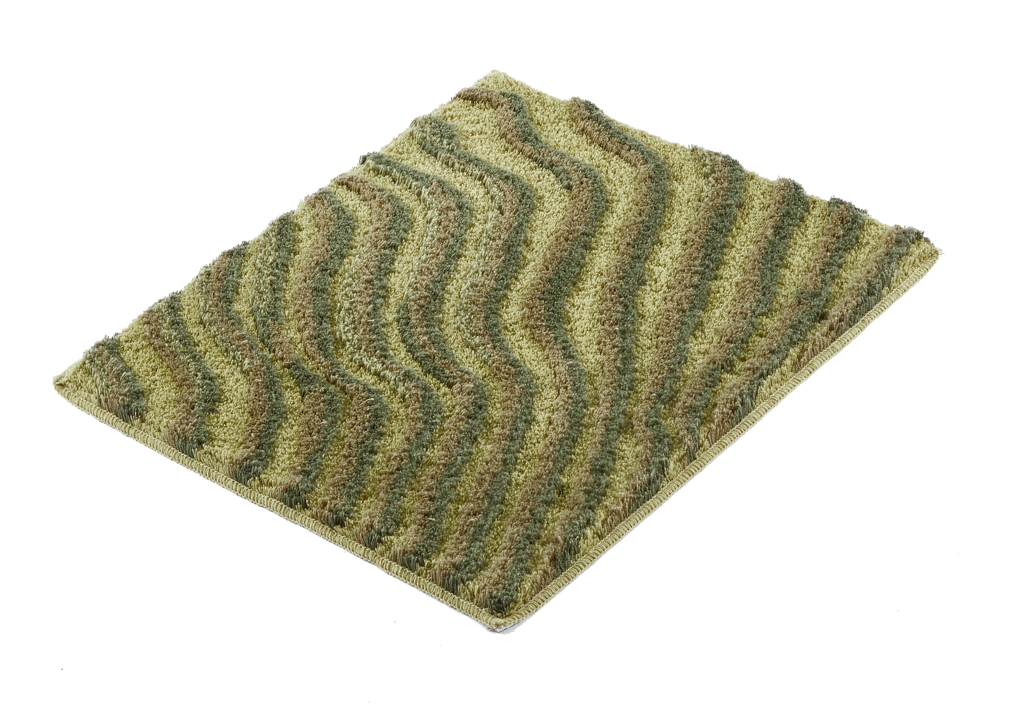 Kleine Wolke Badteppich TERRACE ca. 55x65cm in Farbe Dill