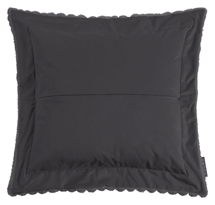 Magma Heimtex Flatterkissen RAYA ca. 70x70cm in Farbe anthrazit