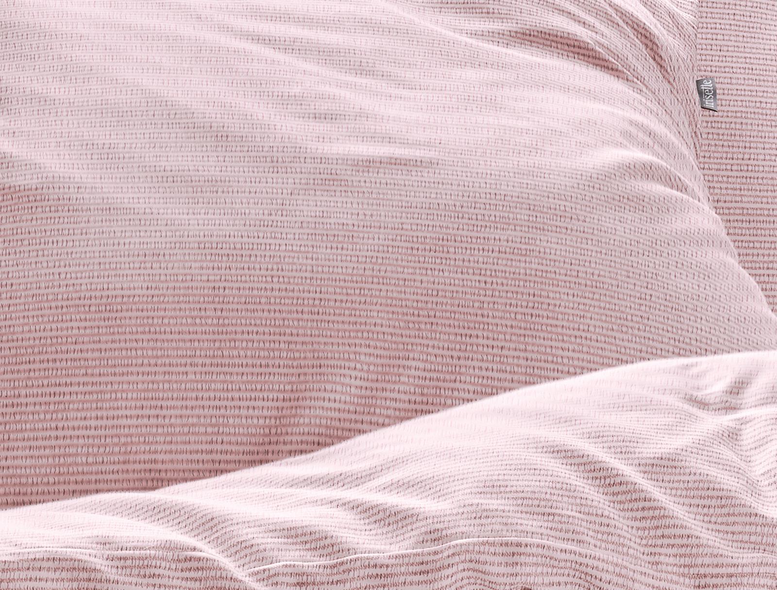 Irisette Bettwäsche EASY ca. 155x220 cm in Farbe rosa