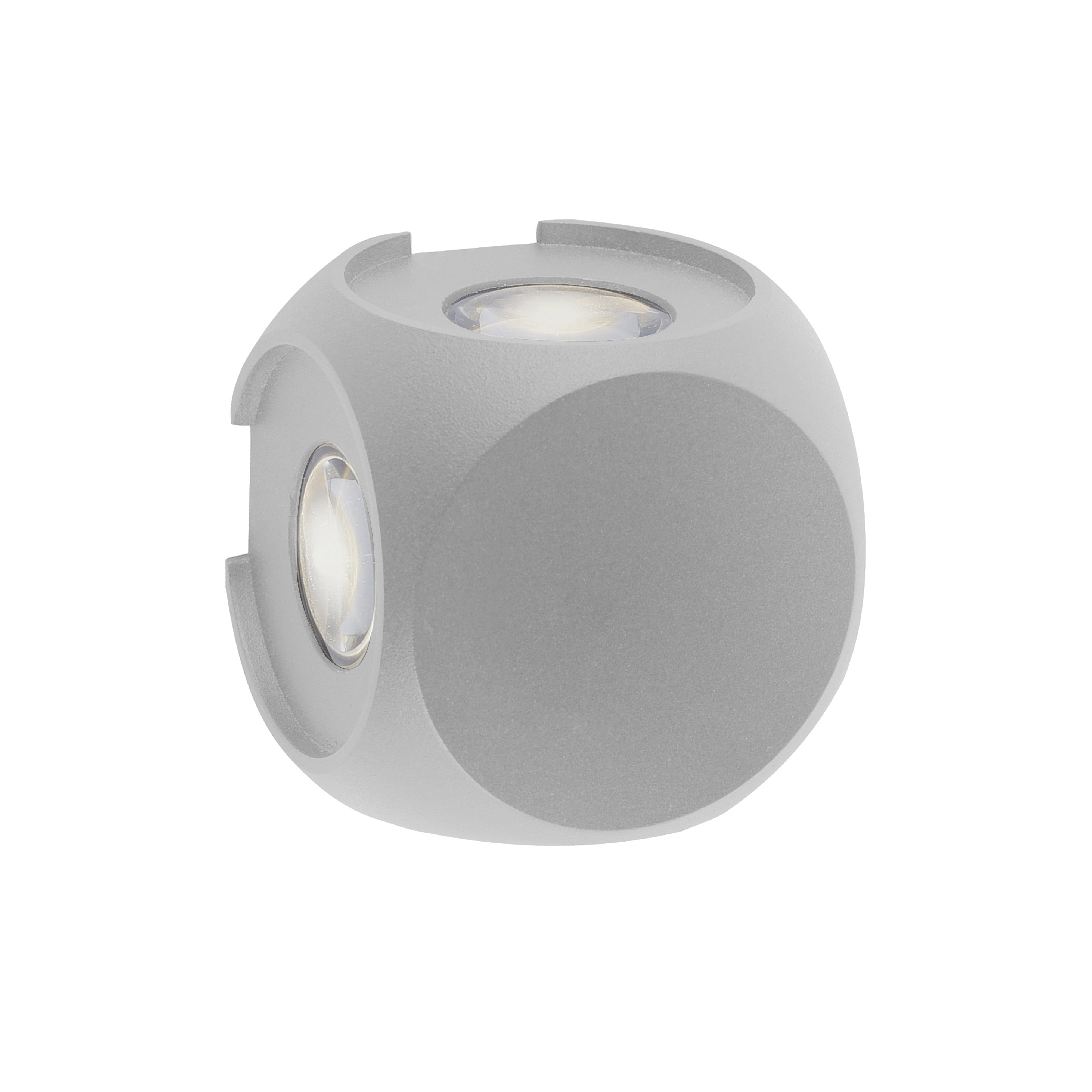 Paul Neuhaus LED-Wandleuchte in Silber