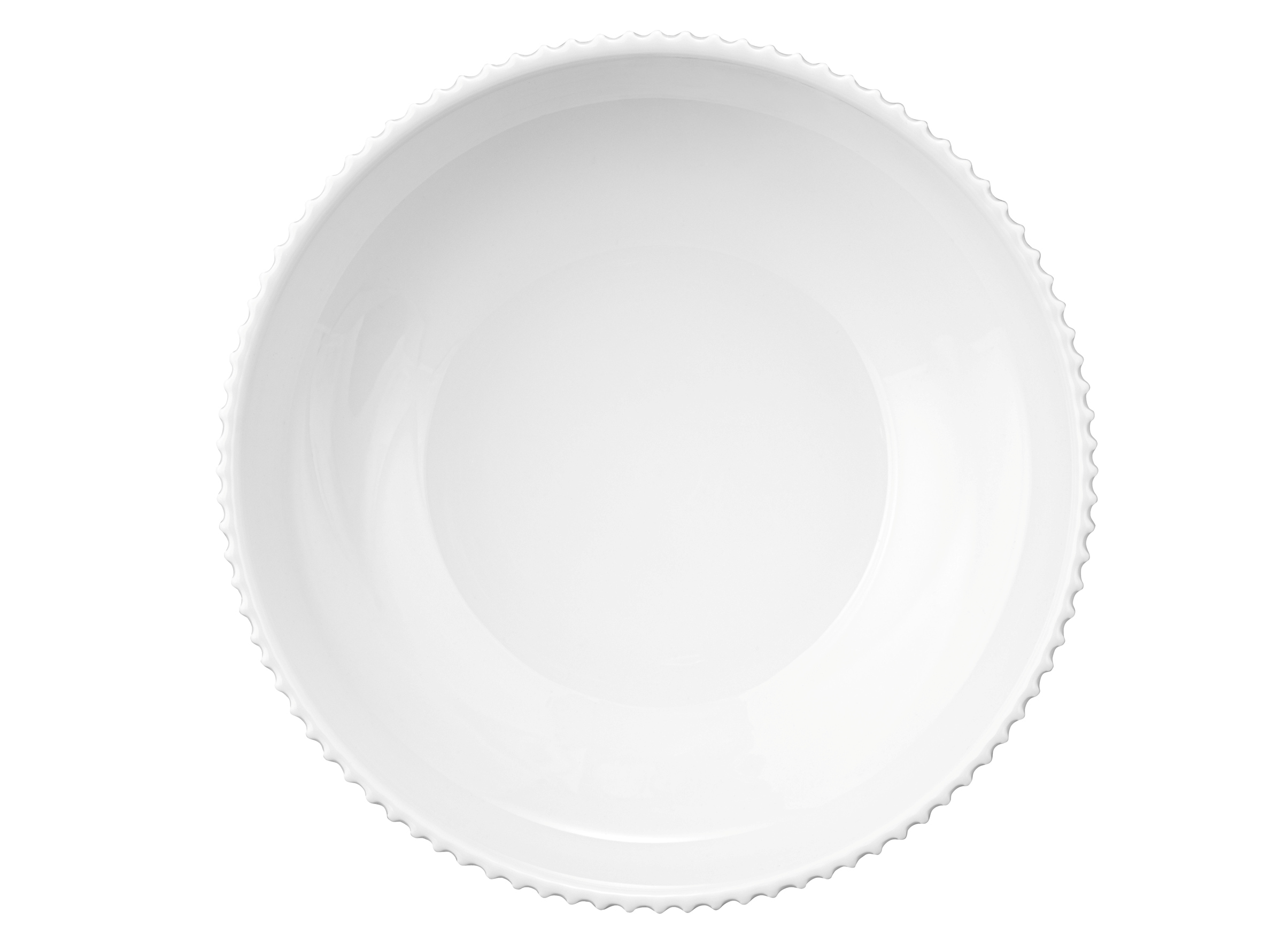 Seltmann Weiden Foodbowl 20cm Sento Wave 3 , weiß, teller, speiseteller, rund, rippiges muster