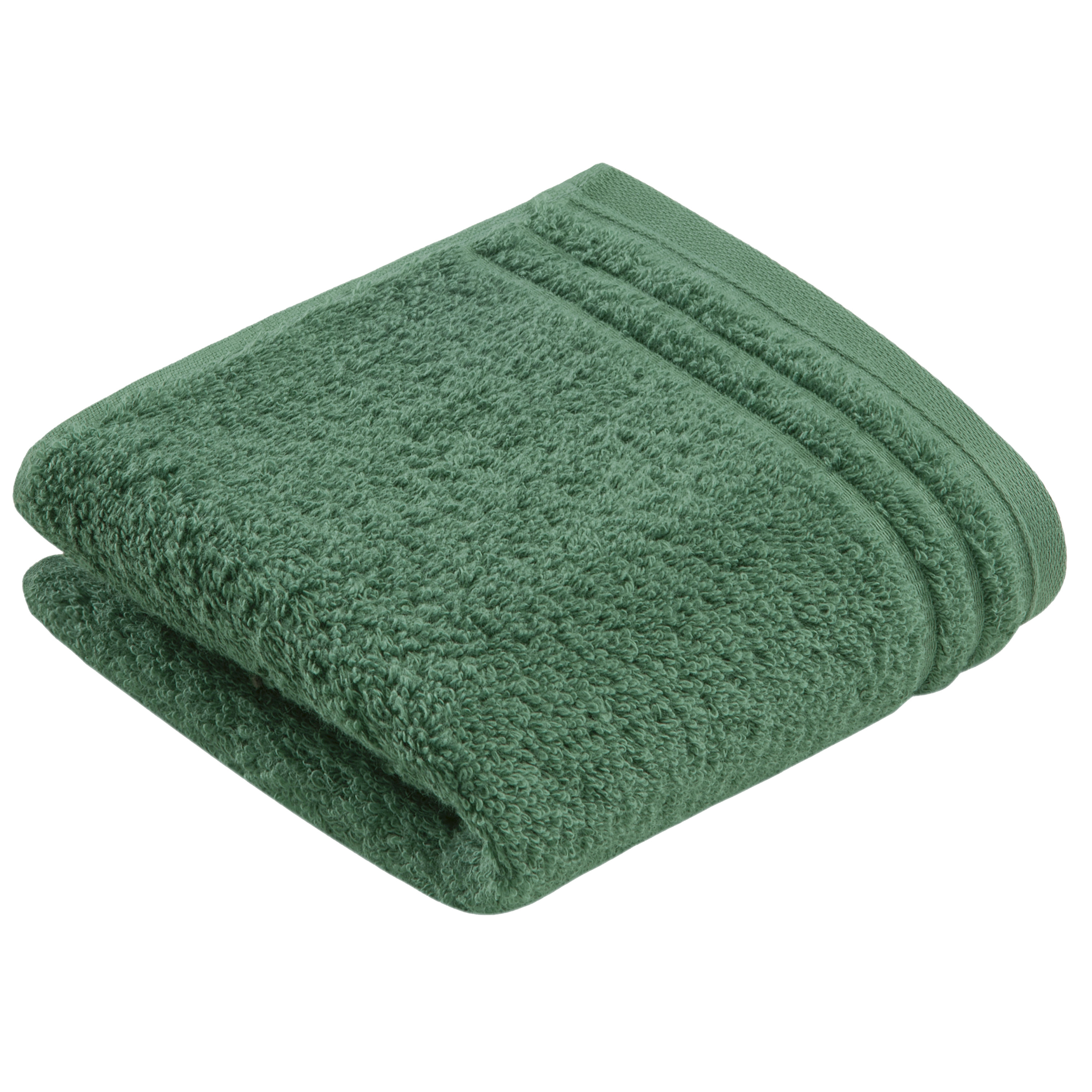 Vossen Gästetuch Vienna Style Supersoft ca. 30x50cm in Farbe evergreen Vossen Gästetuch Vienna Style Supersoft ca. 30x50cm in Farbe evergreen, Handtuch, Badetuch