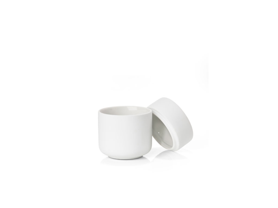 Zone Denmark Gefäß mit Deckel 8,3 cm in Farbe white