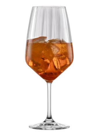 Zwiesel Glas Spritzglas 4er-Set BLOSSOM in Farbe transparent, Weinglas, Rotwein, Glas mit Eis, Stemmed glass, Trinkglas
