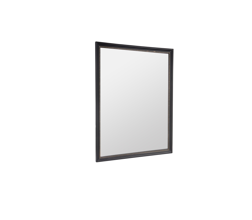 Mirrors & More Spiegel NADINE ca. 34x45cm in Farbe Schwarz-Gold