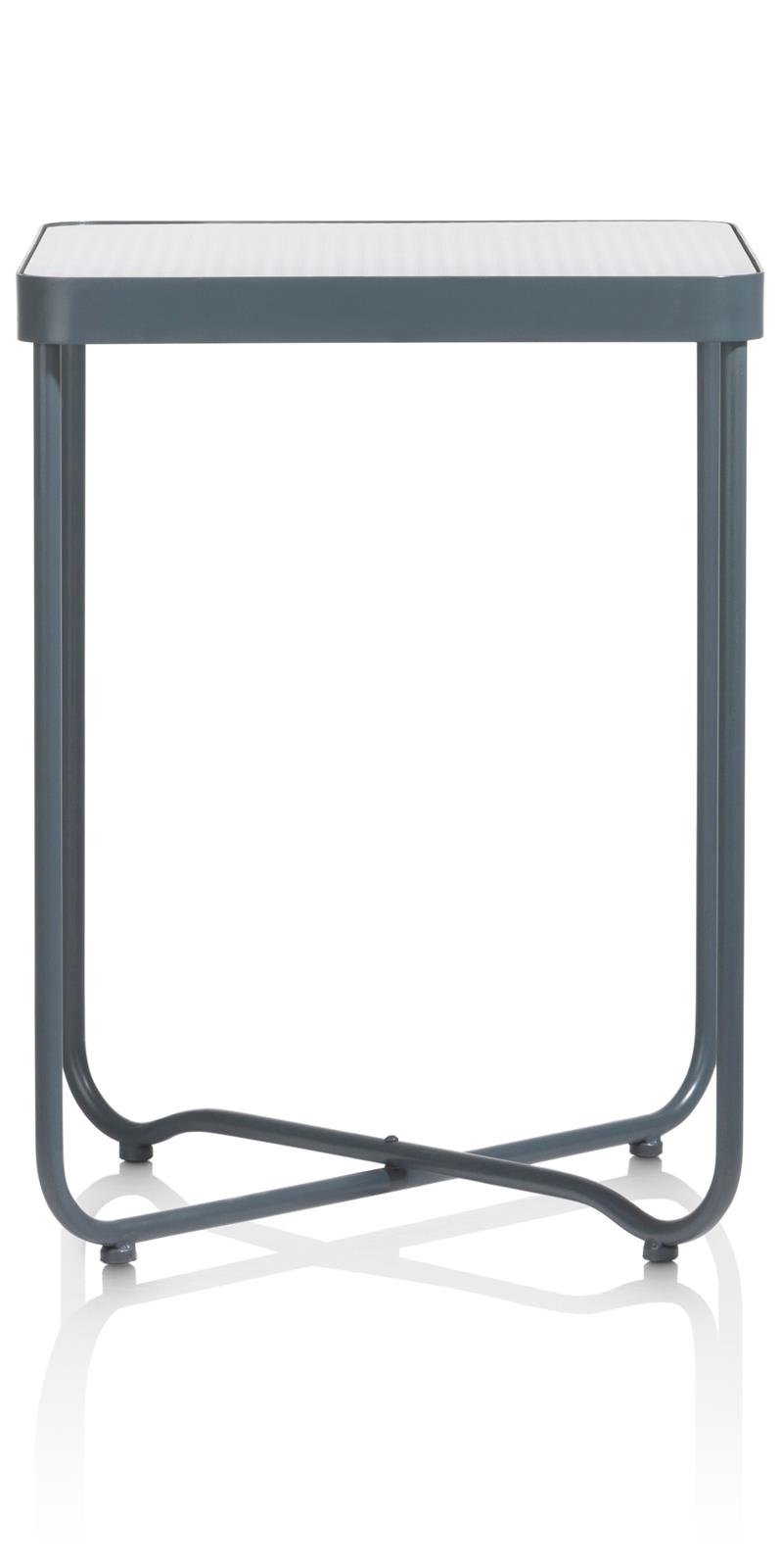 Coco Maison Ezra Beistelltisch 47771-ANT, ca. 45 x 60 x 45 cm in anthrazit