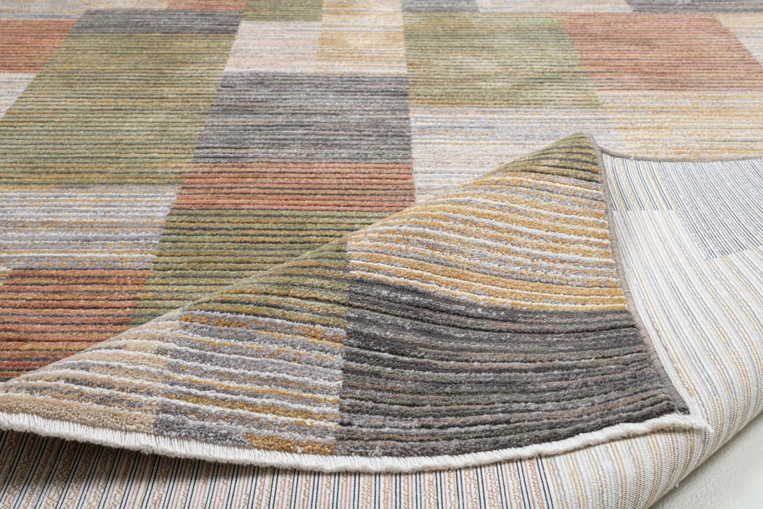 Theo Keller Webteppich Corduletta ca. 160x230cm in Farbe Multicolor Theo Keller Webteppich Corduletta ca. 160x230cm in Farbe Multicolor, teppich, teppich, bunt, muster, plattenoptik