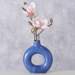 Boltze Vase Peruya in Farbe Steingut Farbmix