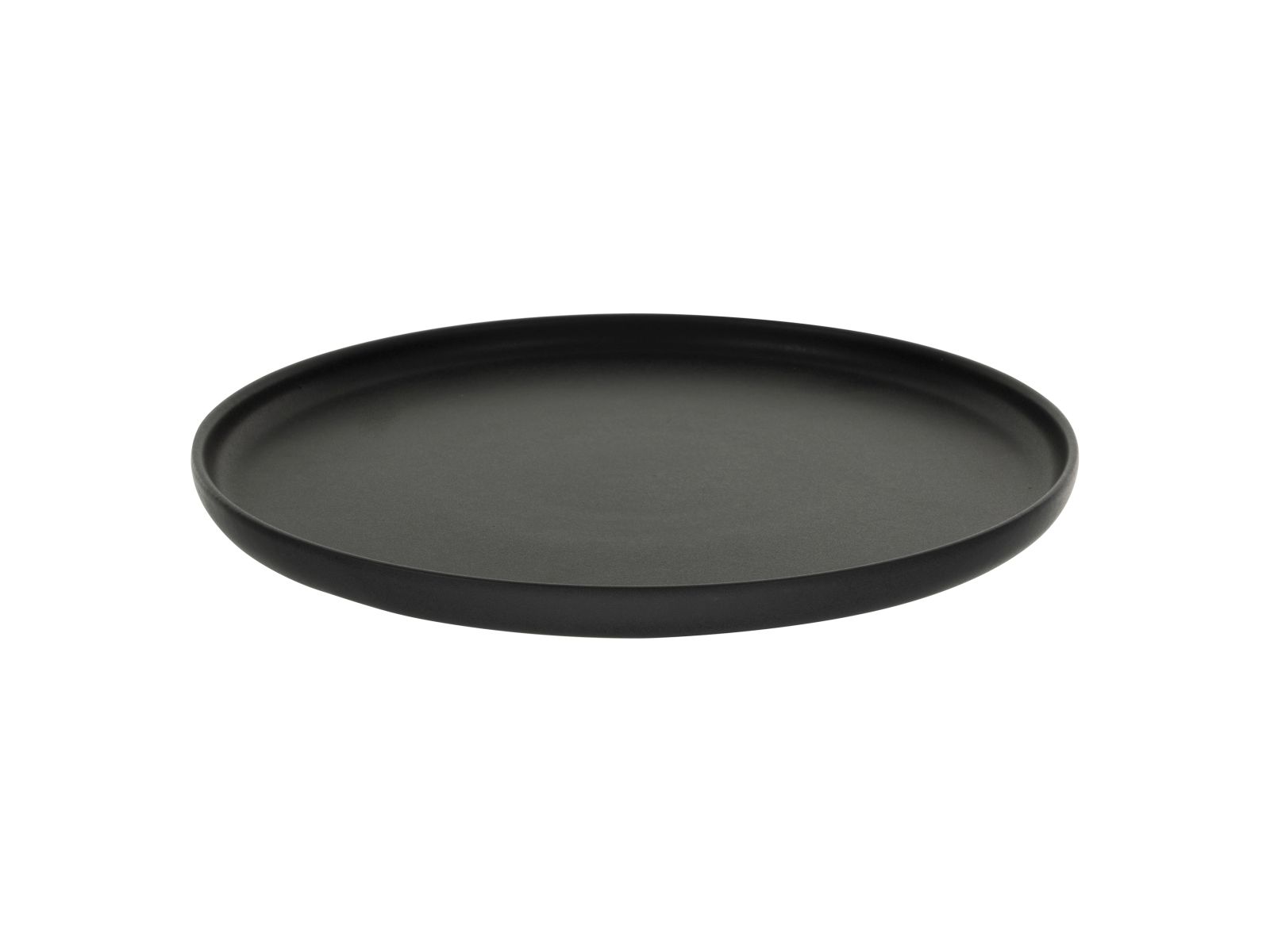 CreaTable Gourmetplatte Uno in Farbe Schwarz matt CreaTable Gourmetplatte Uno in Farbe Schwarz matt