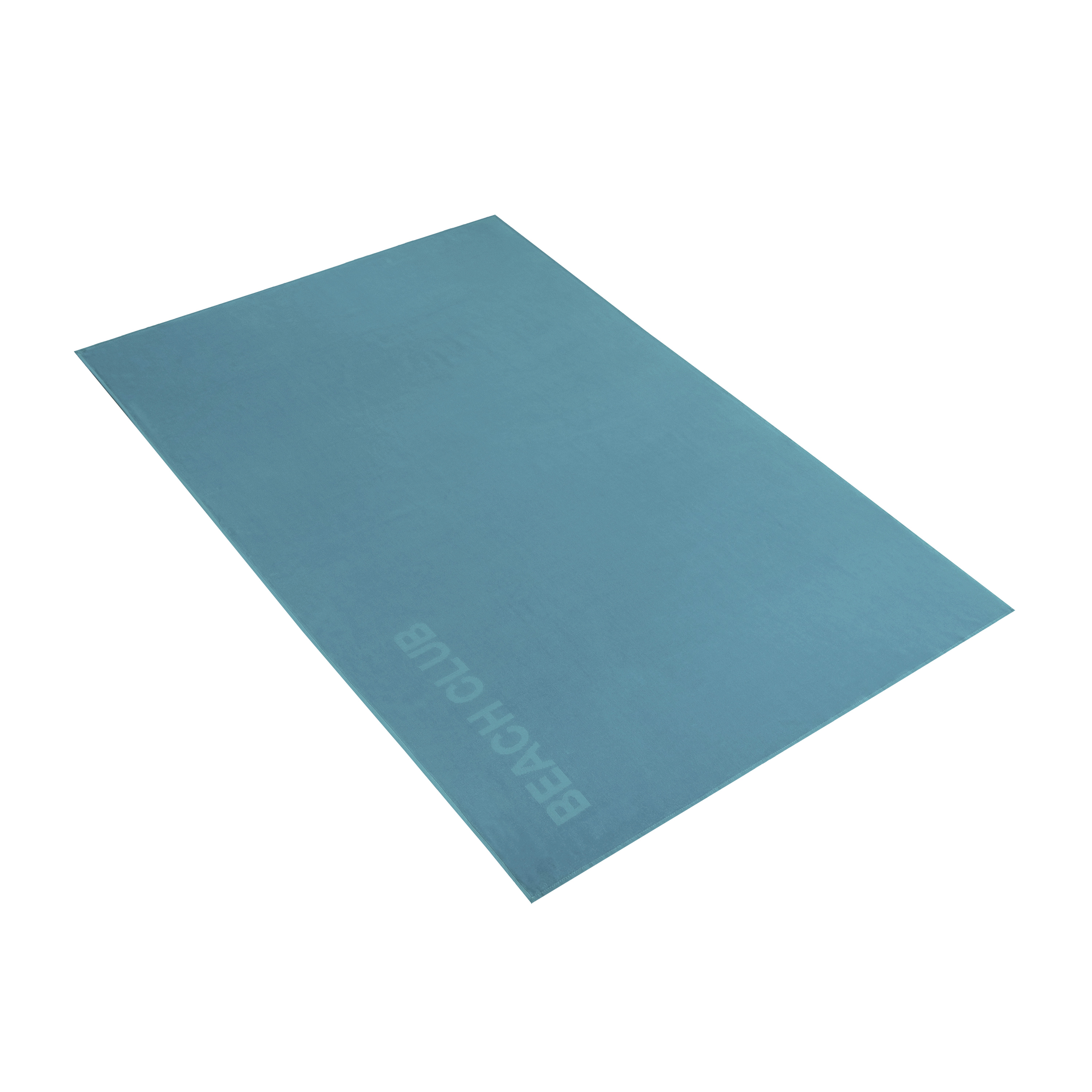 Vossen Strandtuch Beach Club ca. 100x180cm in Farbe cosmos, yoga mat, blaue mat, fitness mat, rutschfest, trainingsunterlage