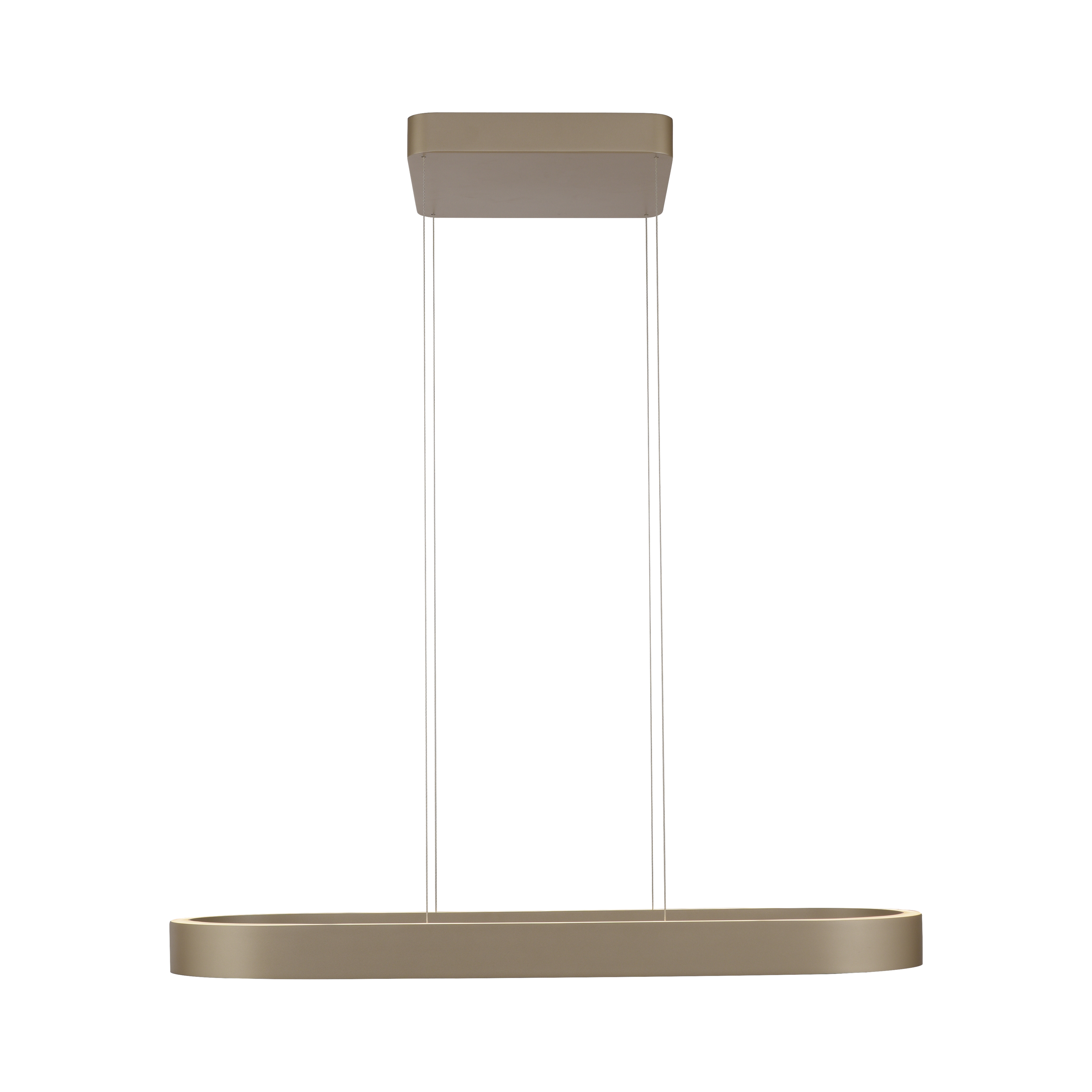 Paul Neuhaus LED-Pendelleuchte Q-STRETTO 2-flammig in Farbe bronce Paul Neuhaus LED-Pendelleuchte Q-STRETTO 2-flammig in Farbe bronce, pendant, hängendes licht, gold, metallisch, minimalistisch