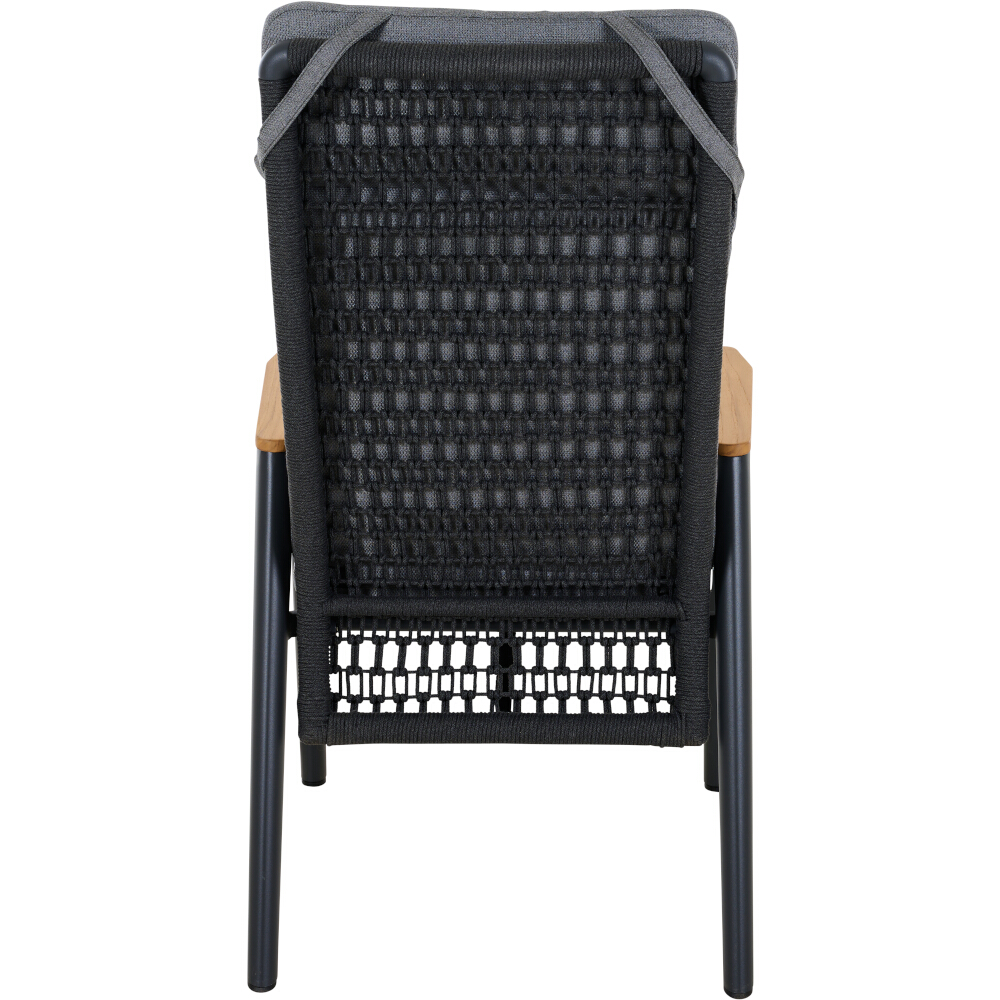 Diningsessel CORTINA ca.B61 H108 T76 cm in Aluminium matt anthrazit